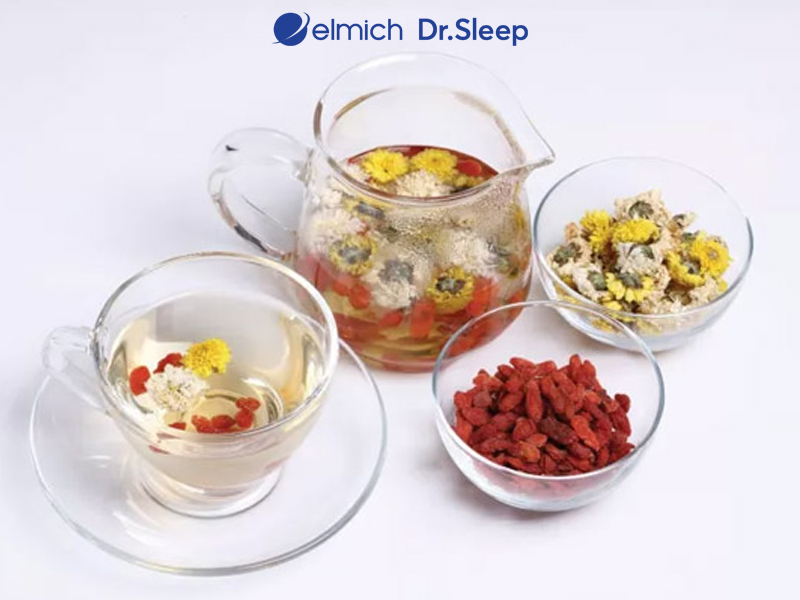 Cách pha trà hoa cúc kỳ tử