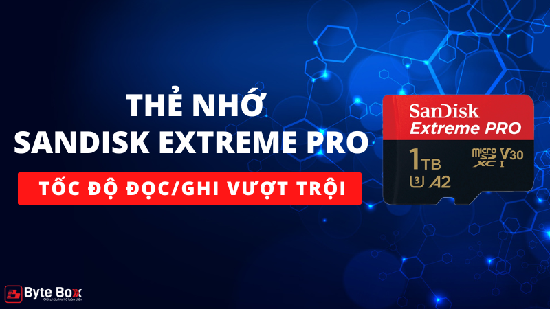 SanDisk Extreme PRO sở hữu độ bền ấn tượng