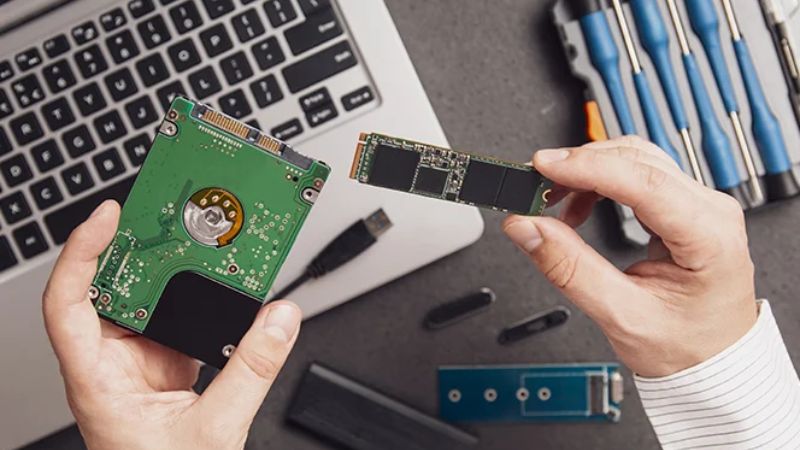 Ổ cứng HDD và SSD
