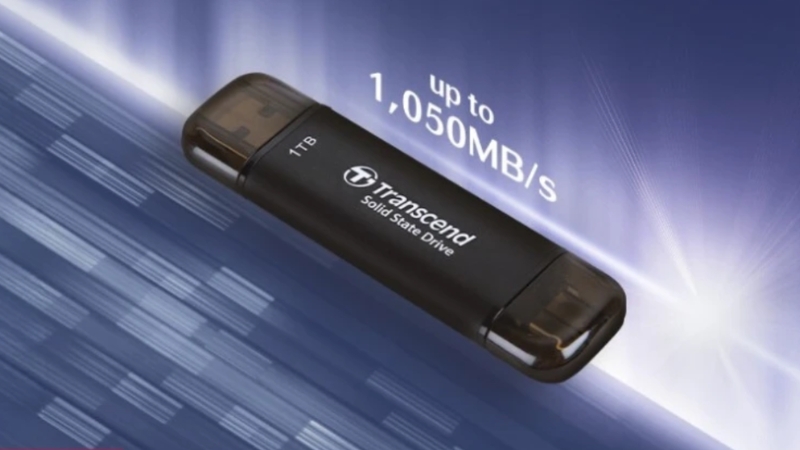 Ổ cứng di động SSD Transcend ESD310 256GB 1050MB/s TS256GESD310C