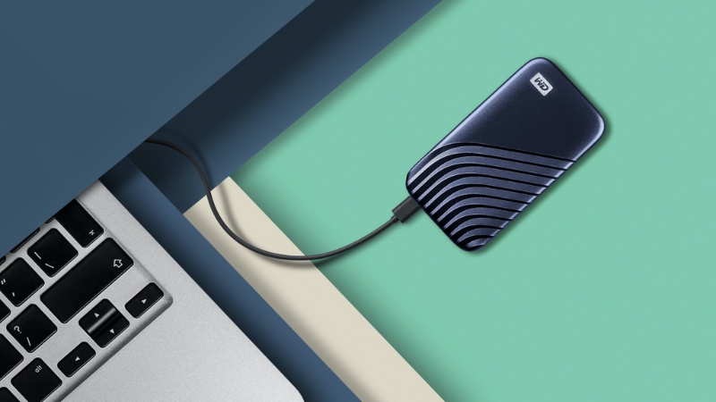 Ổ cứng di động SSD Western Digital My Passport 500GB 1050MB/s WDBAGF5000ABL-WESN