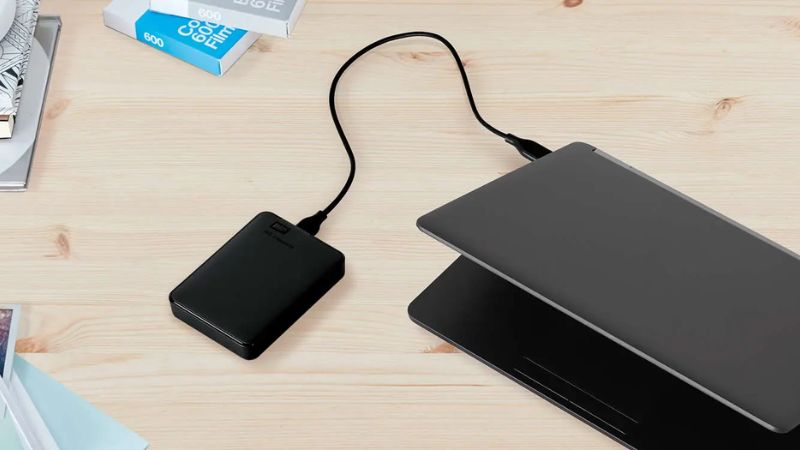 Ổ cứng di động Western Digital Elements dùng để lưu trữ dữ liệu dung lượng lớn