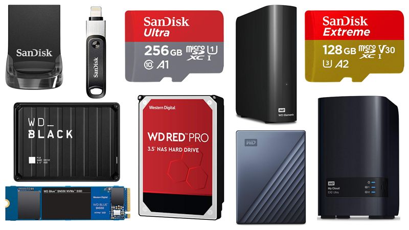 Sản phẩm Western Digital đa dạng và được đánh giá cao
