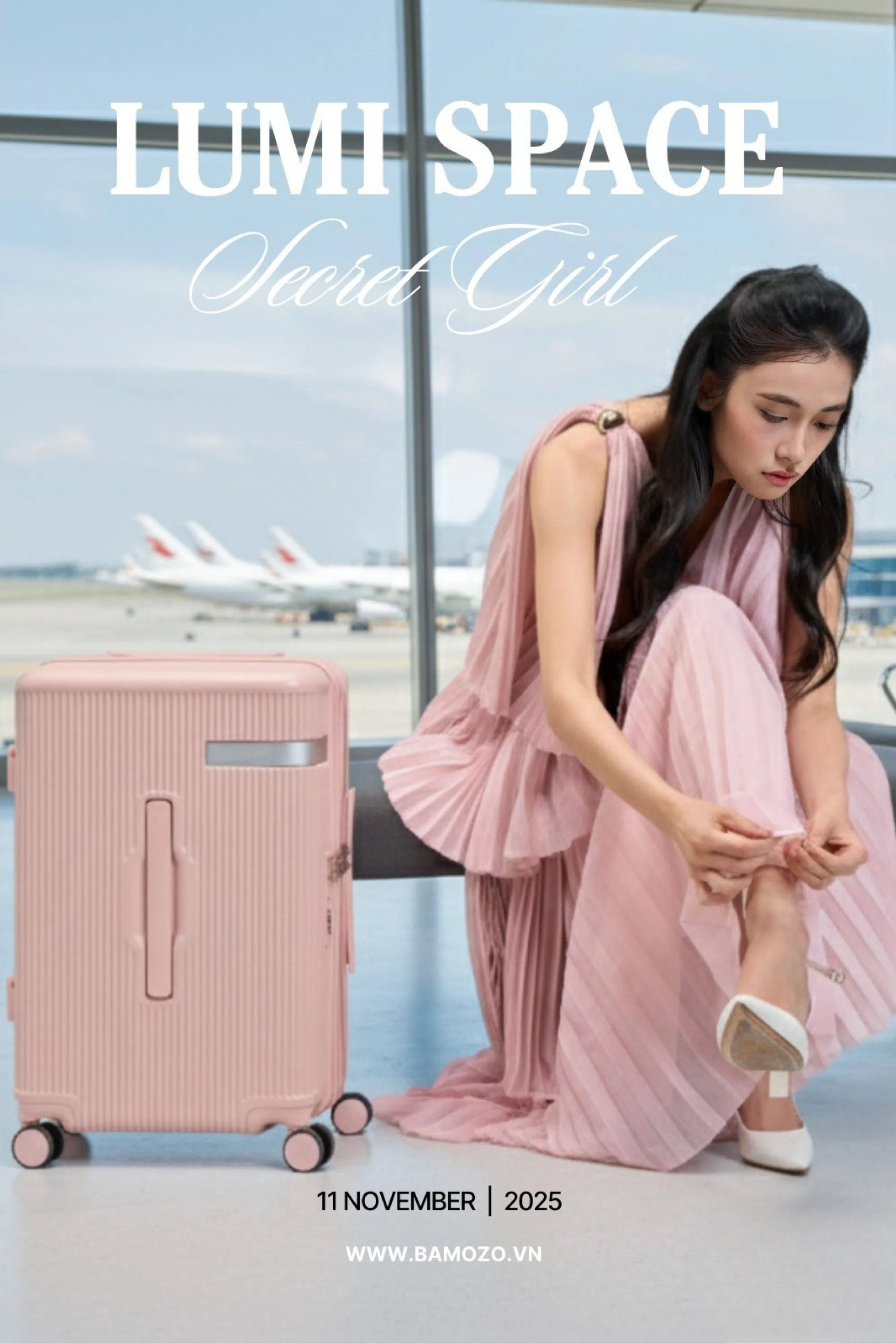 Lumi Space màu hồng ngọt ngào