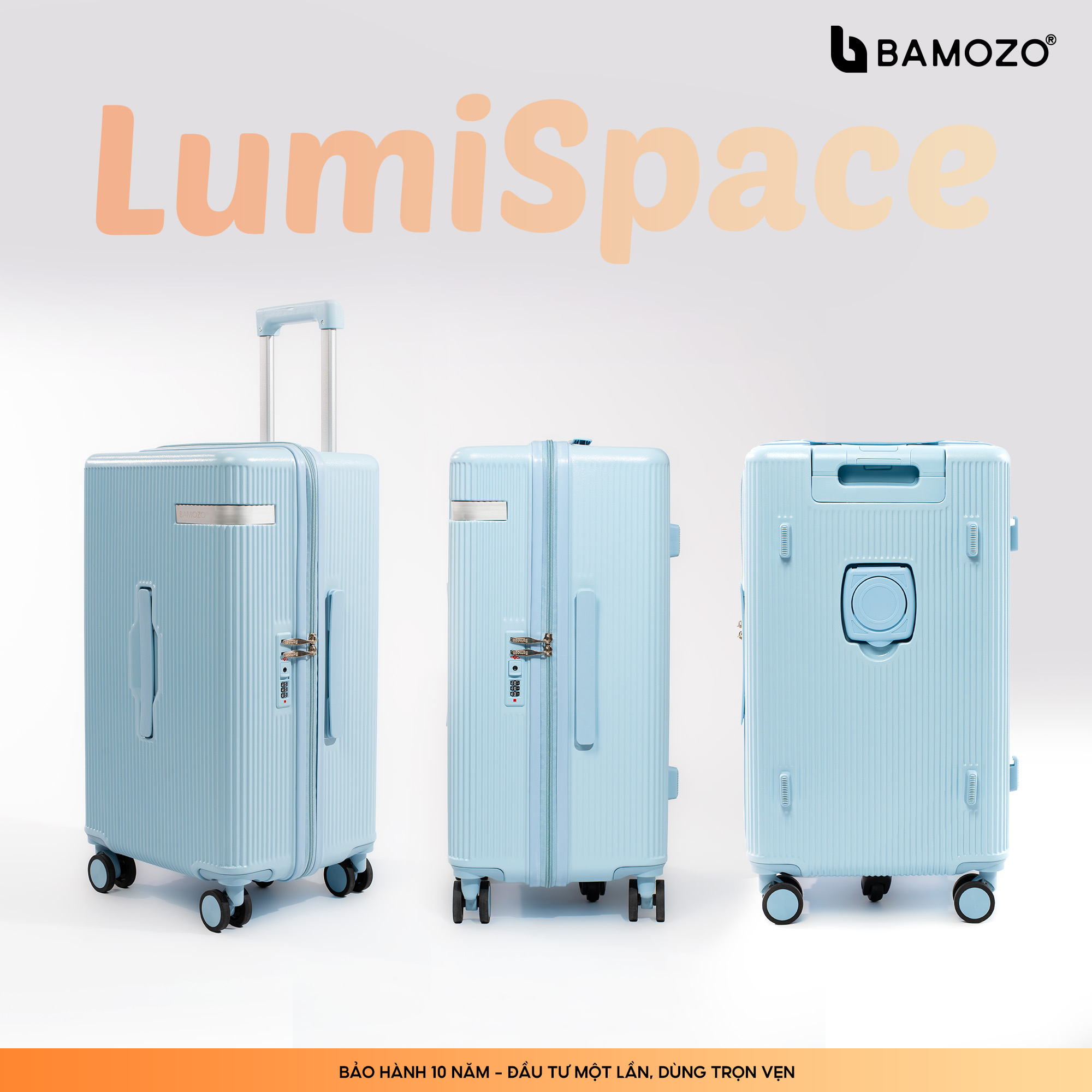 Thông tin chi tiết vali thời trang Lumi Space