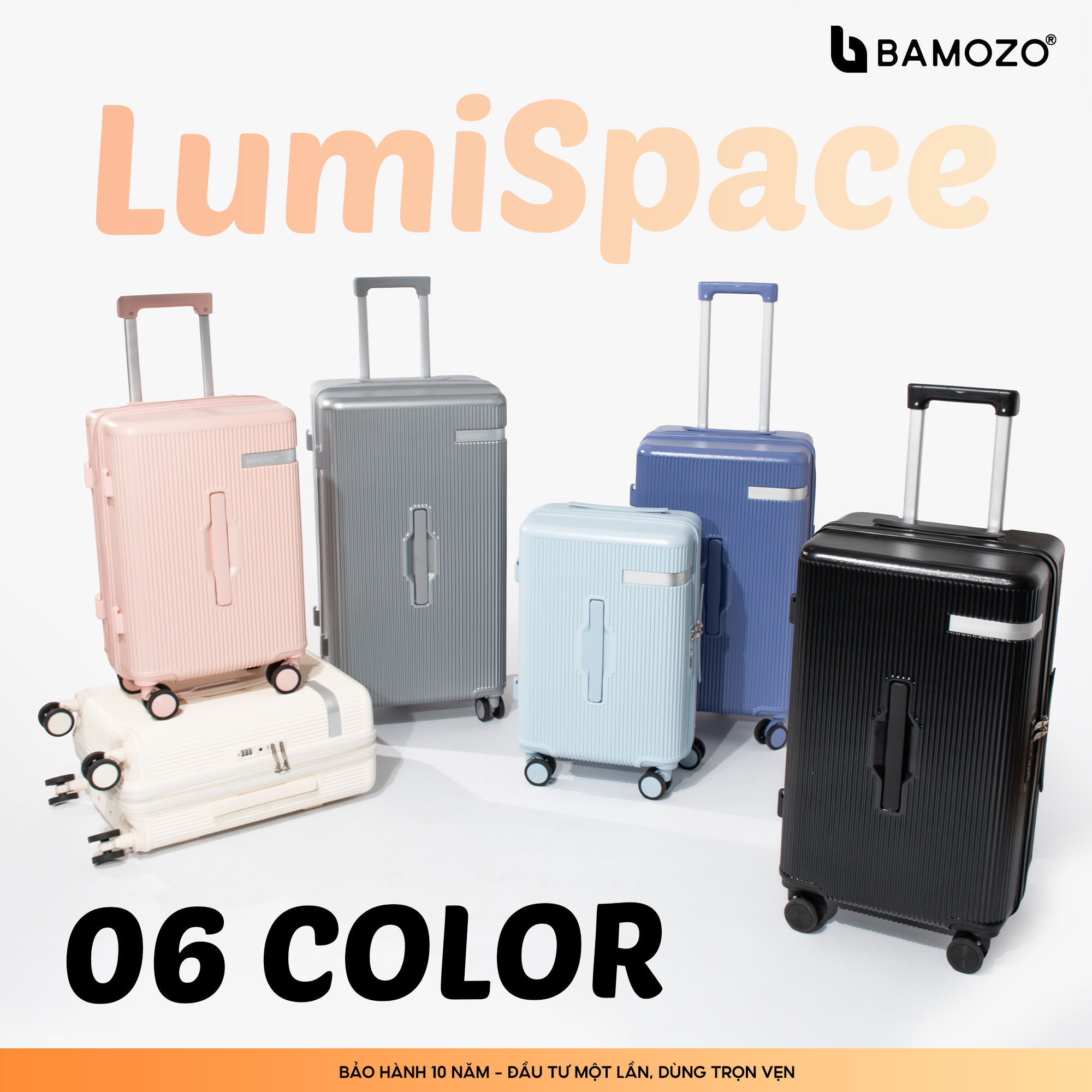 Thông tin chi tiết vali thời trang Lumi Space