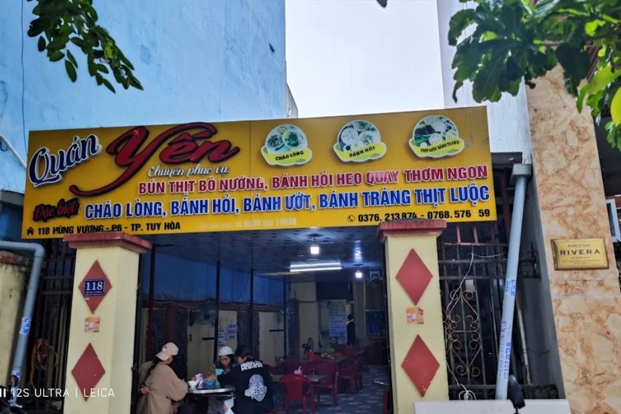 Địa chỉ mua bánh hỏi lòng heo Phú Yên