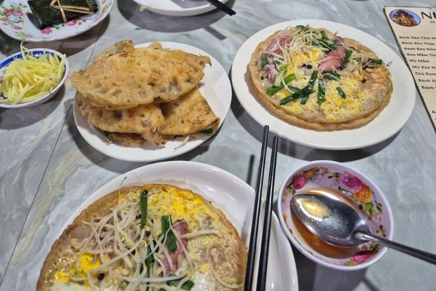 Các quán bánh xèo ngon tại Phú Yên