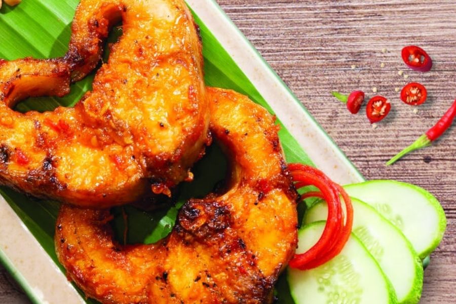 Đặc sản cá bớp nướng Phú Yên