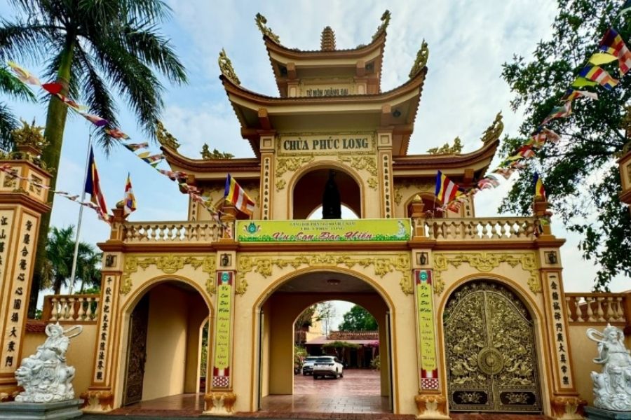 Các chùa ở Ninh Bình - chùa Phúc Long