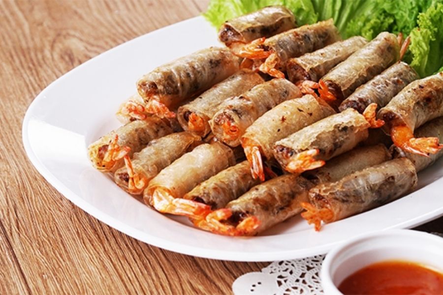 Đặc sản Chả ram tôm đất Phú Yên