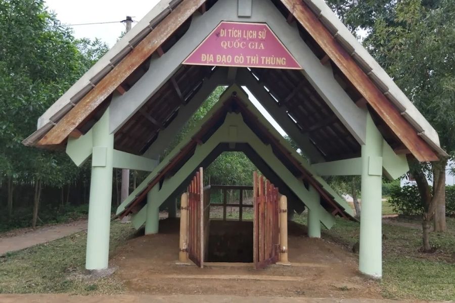 Khám phá địa đạo Gò Thì Thùng - di tích lịch sử Quốc gia