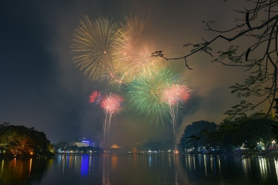 5 điểm bắn pháo hoa Countdown 2026 tại Hà Nội