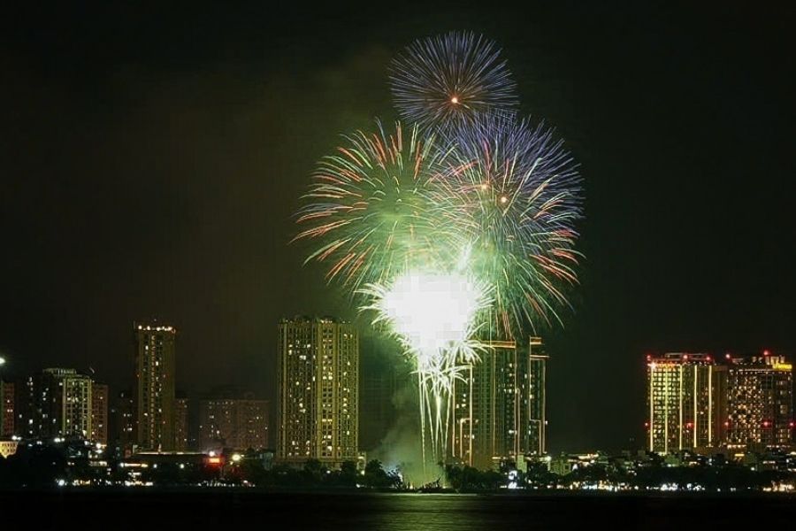 5 điểm bắn pháo hoa Countdown 2026 tại Hà Nội