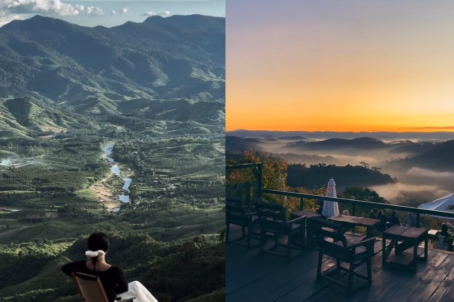 Phong cảnh rất Thụy Sĩ tại đỉnh núi Măng Đen