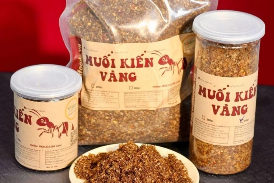 Địa chỉ mua muối kiến vàng Phú Yên