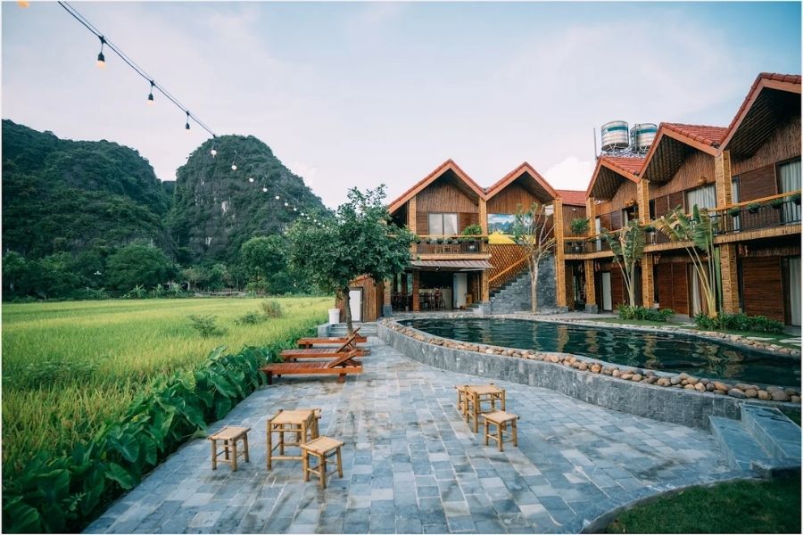 Resort Tam Cốc: Tam Cốc Windy Fields