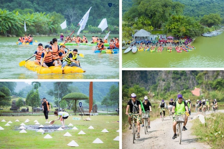 Các hoạt động thú vị tại khu sinh thái Thung Nham