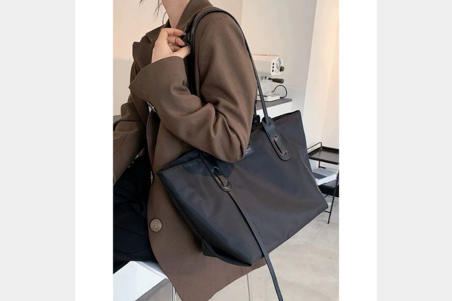Mẫu túi tote bằng vải dù đẹp