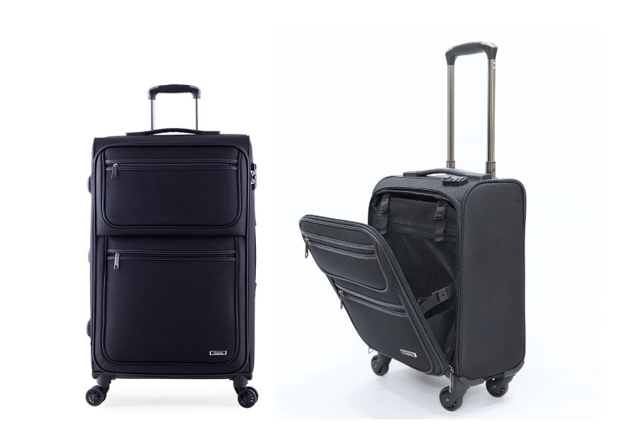 Vali phi công Sakos Envy Black/Grey