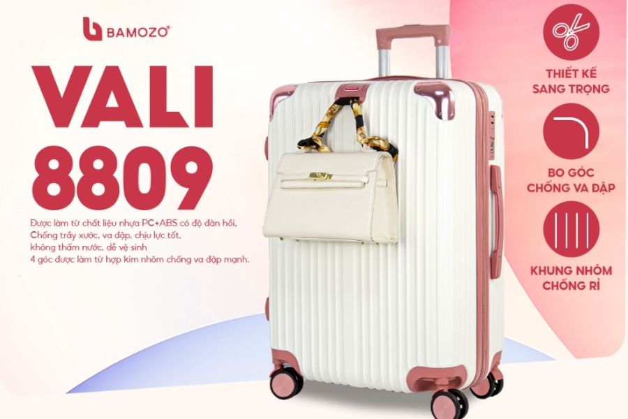 Vali nhựa ABS+PC cao cấp