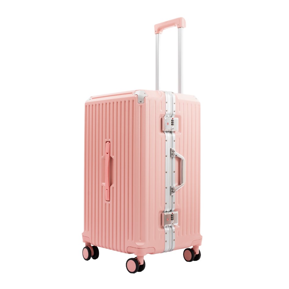 Vali khung nhôm Ultrapack màu hồng