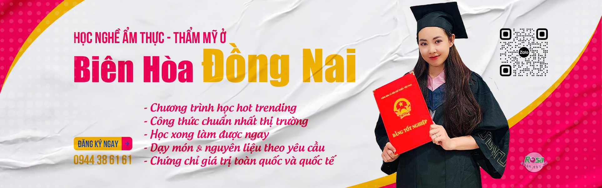 Dạy Nghề Ẩm Thực & Thẩm Mỹ ở Biên Hòa - Đồng nai