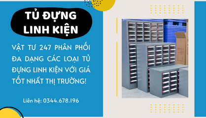 Banner tủ đựng linh kiện