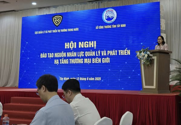 Vacofarm tham dự “Hội nghị Đào tạo nguồn nhân lực quản lý và phát triển hạ tầng thương mại biên giới” ngày 12.9.2025 tại tỉnh Tây Ninh