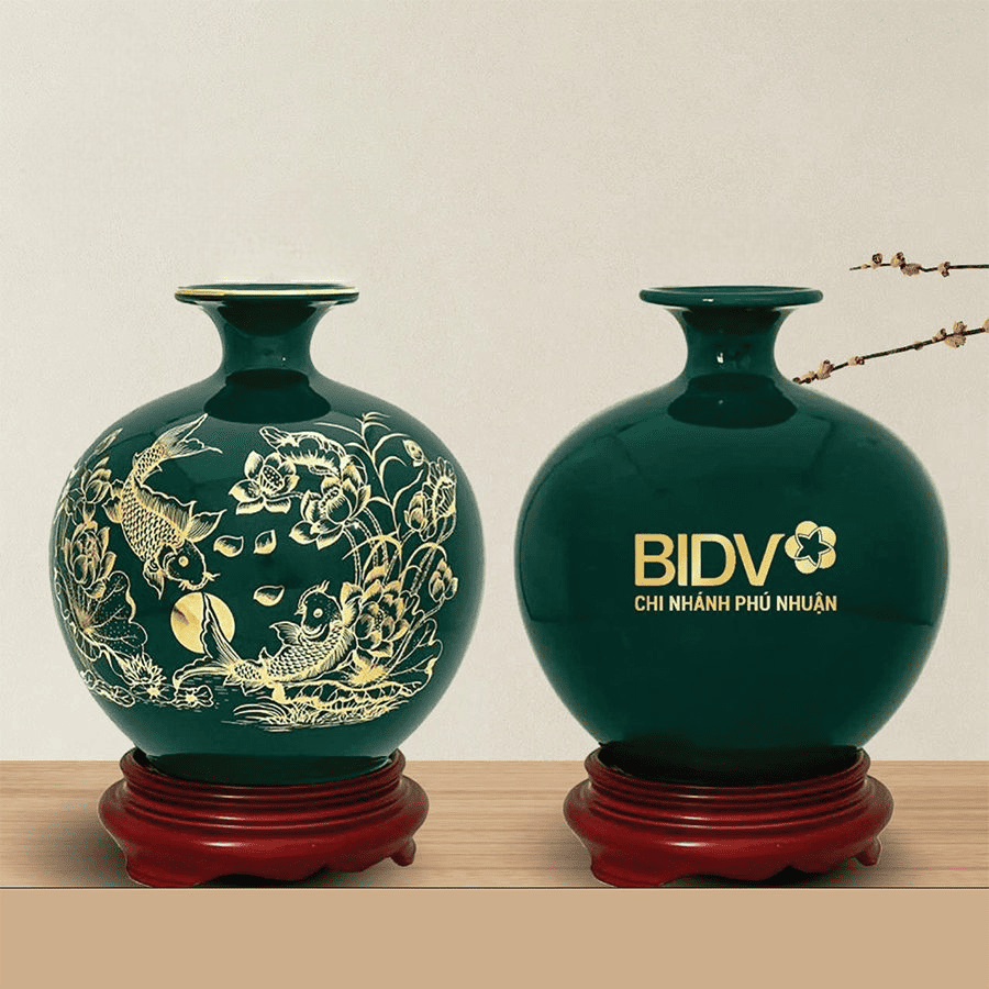 Bình Hút Lộc In Logo - Phúc Lộc Viên Minh