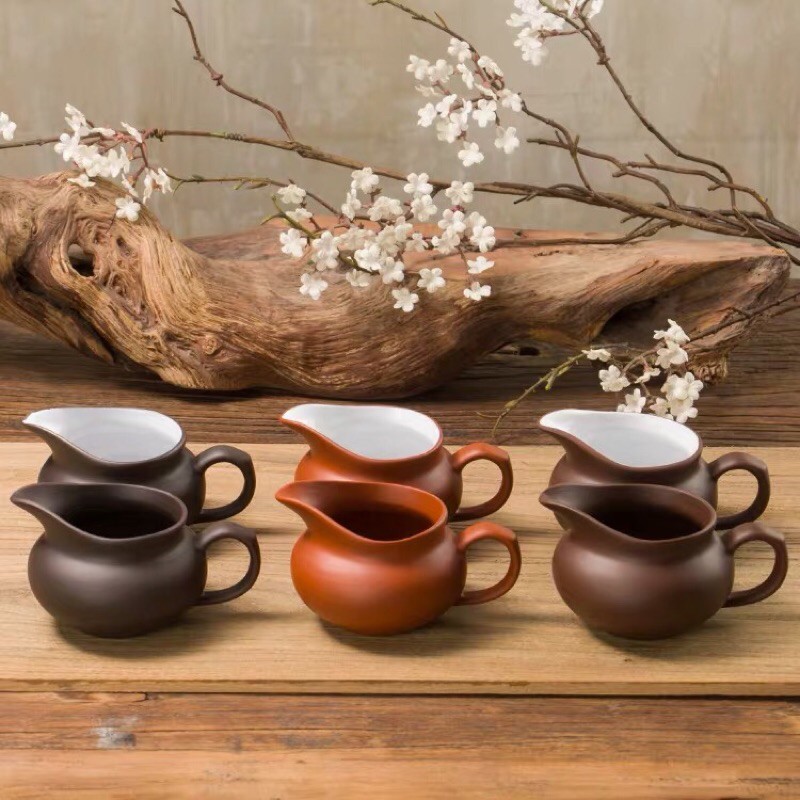 Chén Tống Trà Tử Sa Gốm Sứ Bát Tràng - Phúc Lộc Viên Minh