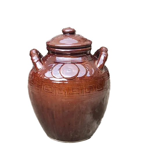 Chum Sành Gốm Sứ Bát Tràng Đựng Gạo - Phúc Lộc Viên Minh