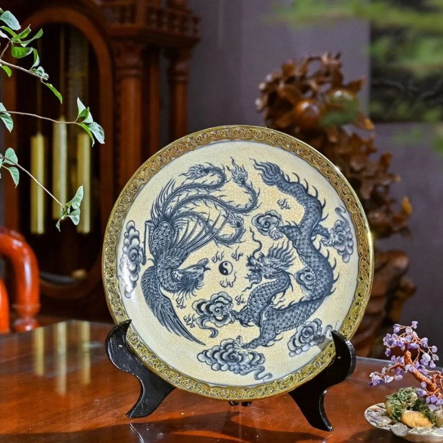 Đĩa Cảnh Gốm Sứ - Tinh Hoa Nghệ Thuật Trong Văn Hóa Phương Đông - Gốm Sứ Bát Tràng