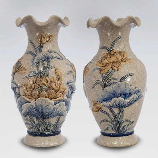 Men Rạn Gốm Sứ Bát Tràng - Gốm Sứ Phúc Lộc Viên Minh - Gốm Sứ Cao Cấp