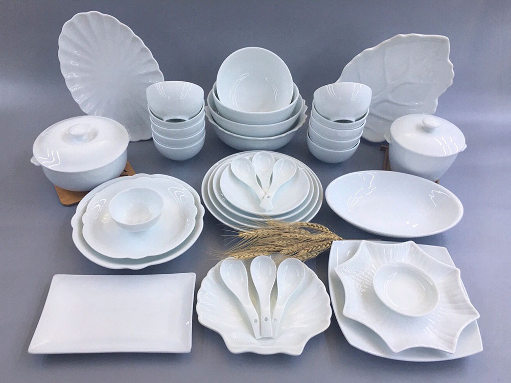 Men Trắng Ngà Gốm Sứ Bát Tràng - Gốm Sứ Phúc Lộc Viên Minh