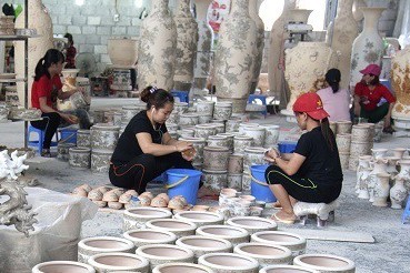 Quy Trình In Decal Nặng Lửa Trên Gốm Sứ Bát Tràng