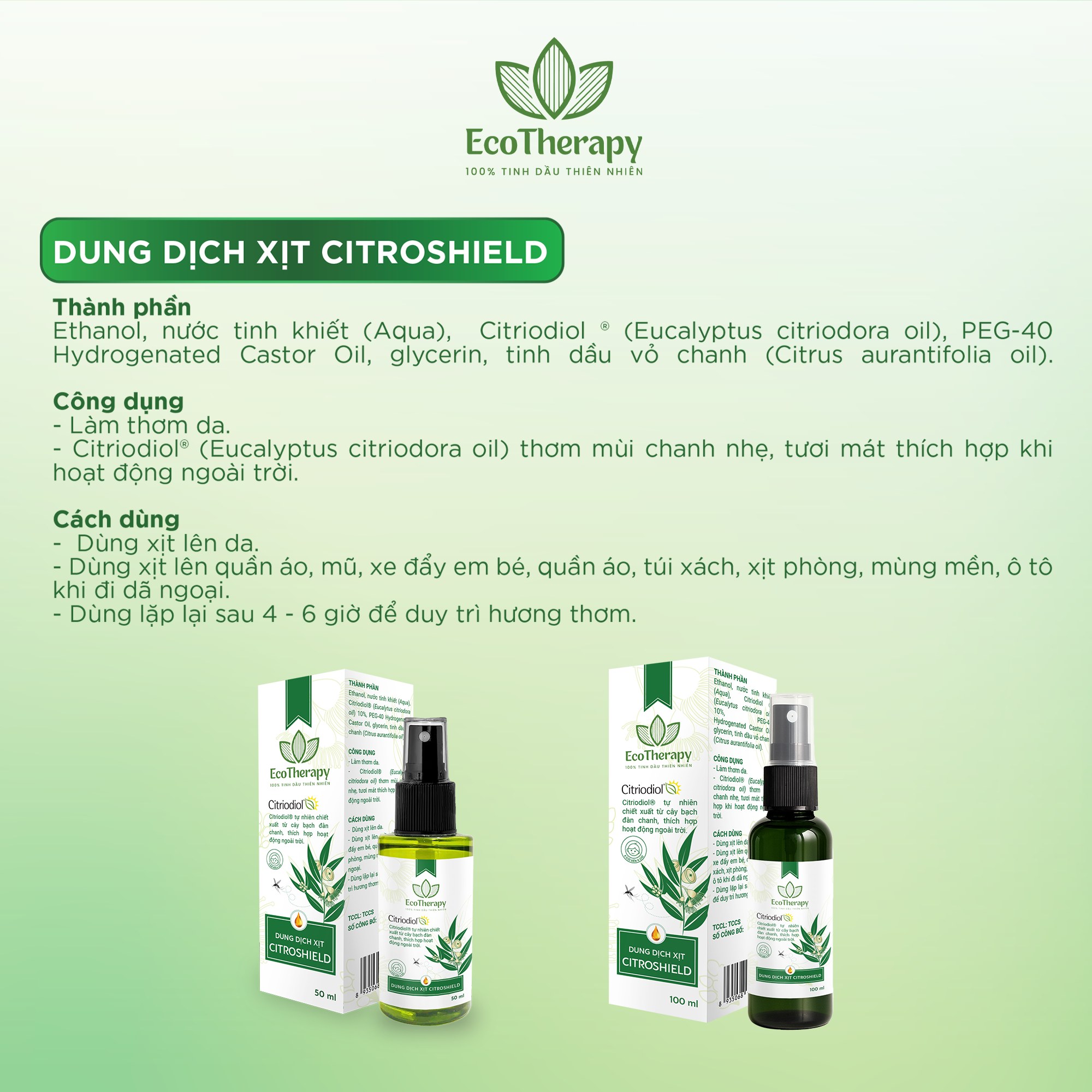 Dung dịch xịt Citroshield