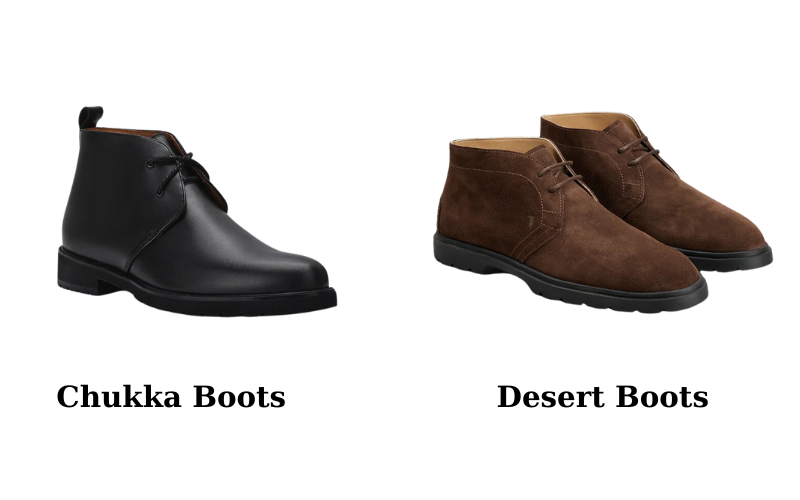 Phân biệt giày Chukka Boots và Desert Boots như thế nào?