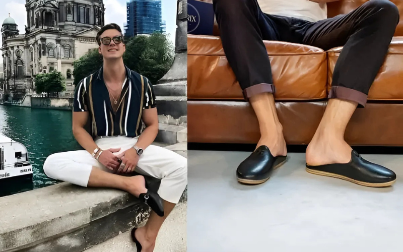 Giày sục nam là gì? Hướng dẫn phối đồ với giày Mules cực chất