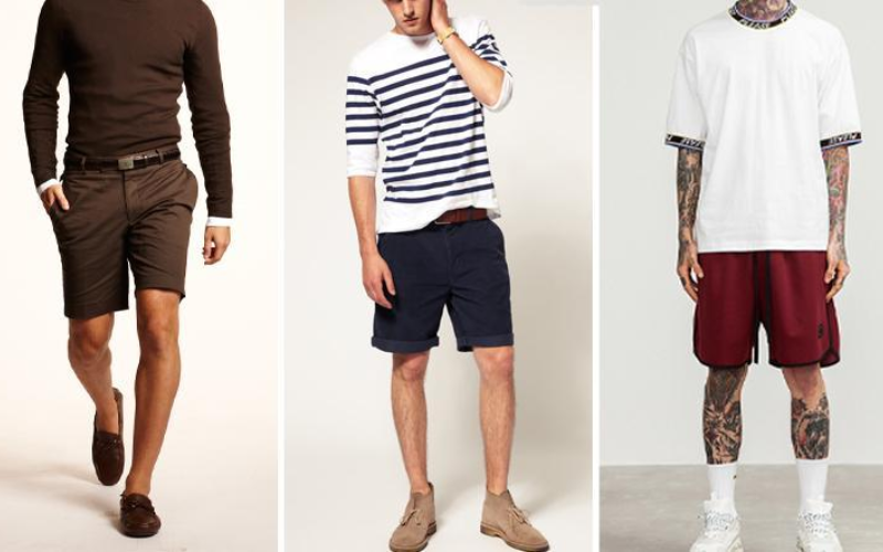 15+ Cách phối đồ với quần short nam đẹp thời trang sành điệu