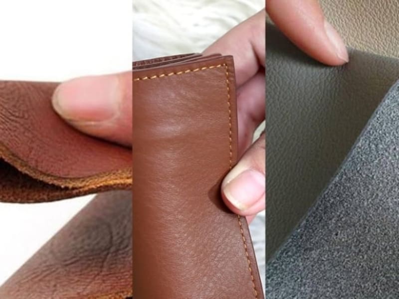 cách phân biệt ví da thật 5