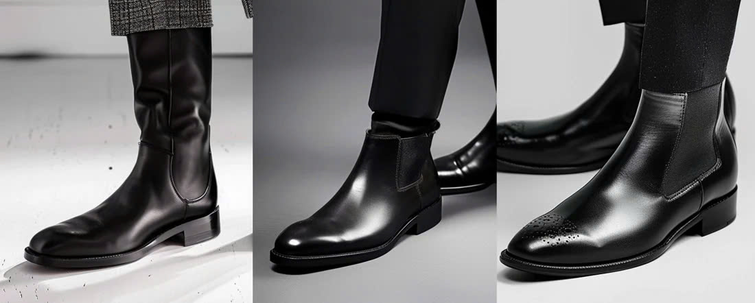 Phân loại giày boot nam