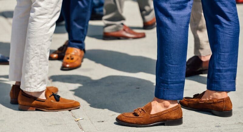 mẹo phối đồ với giày lười nam 4