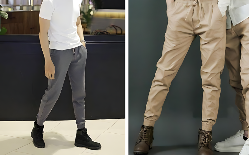 giày boot nam kết hợp với trang phục nào