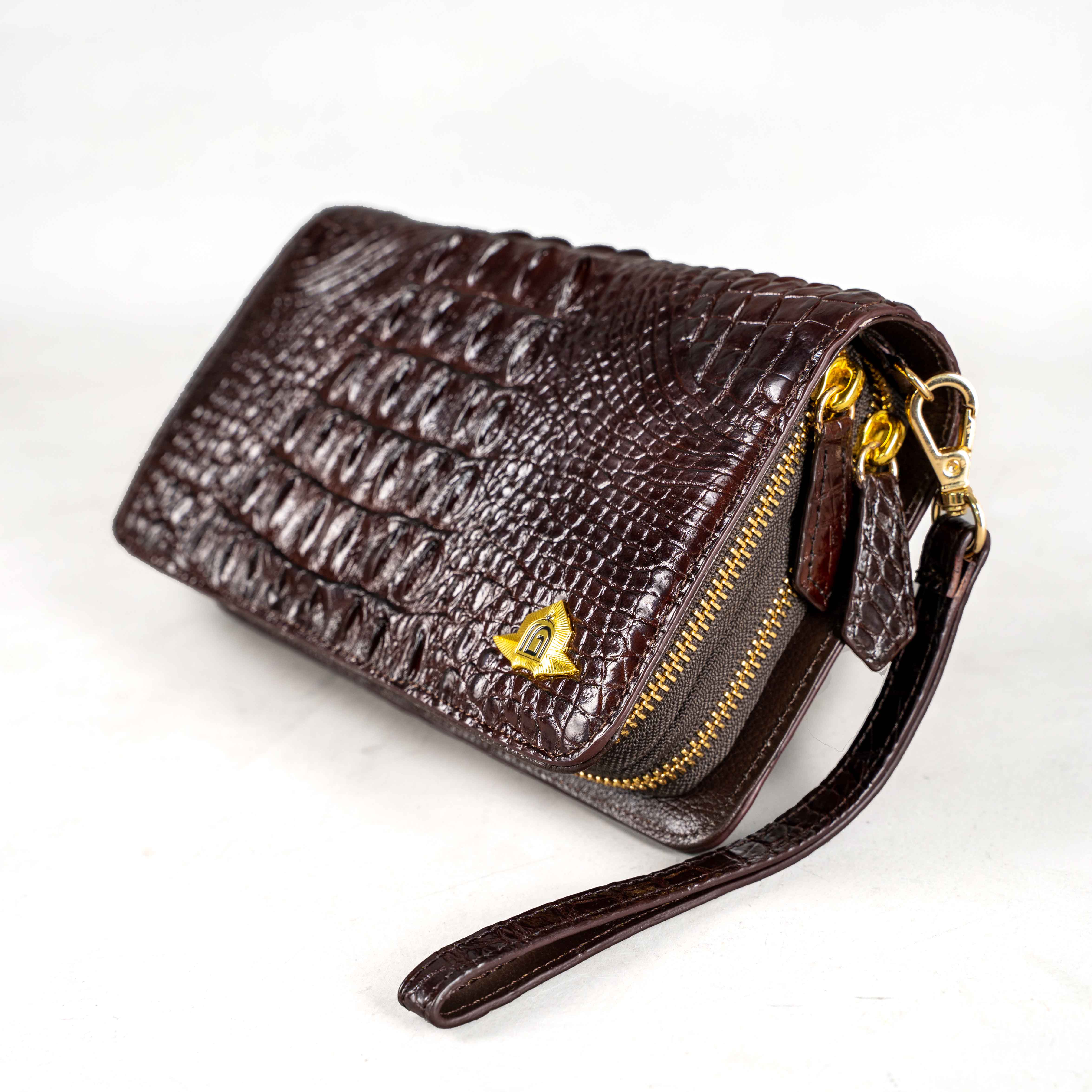Clutch DOLO da cá sấu - VCS999