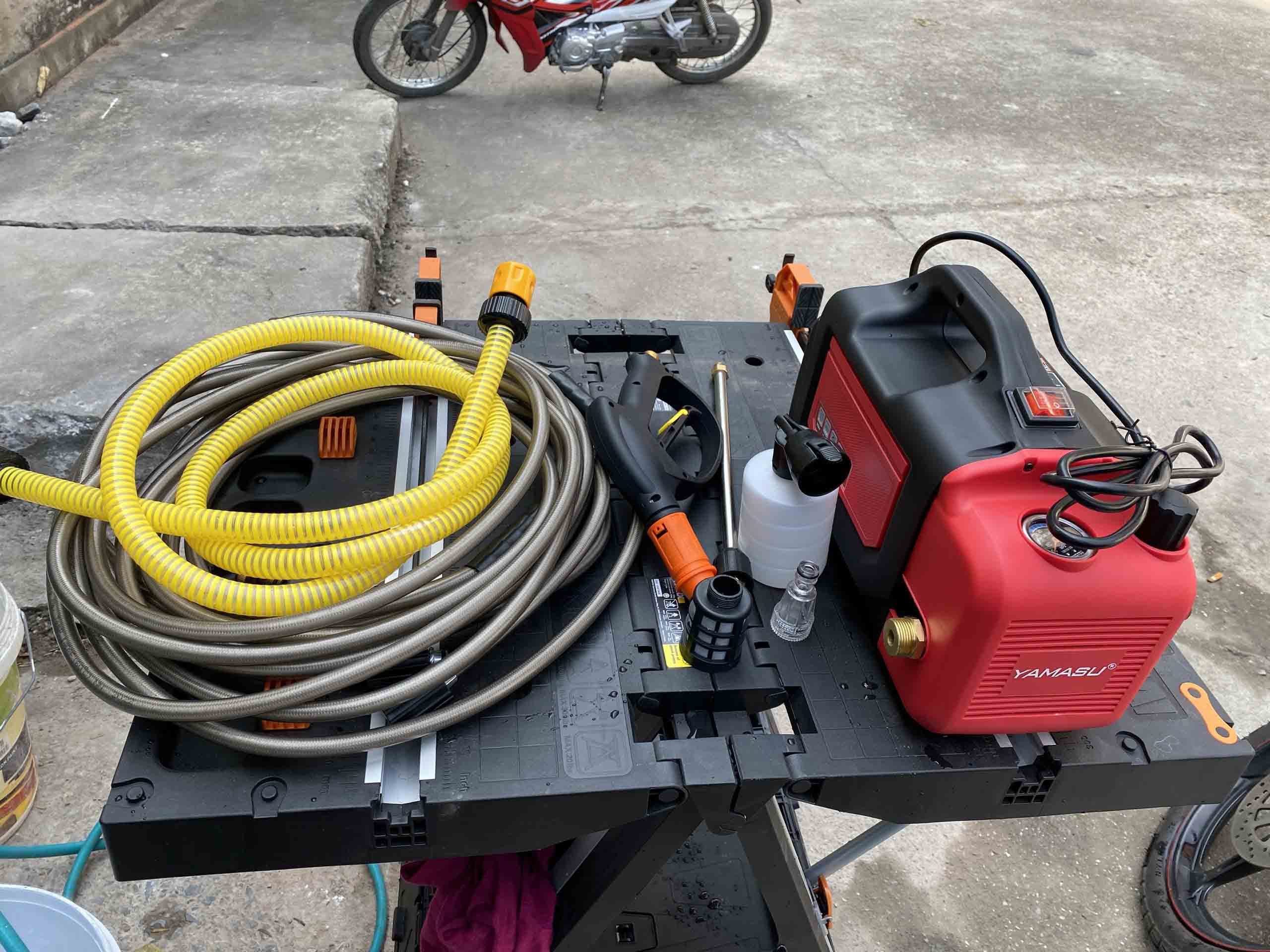 Cấu tạo máy rửa xe gồm những gì?