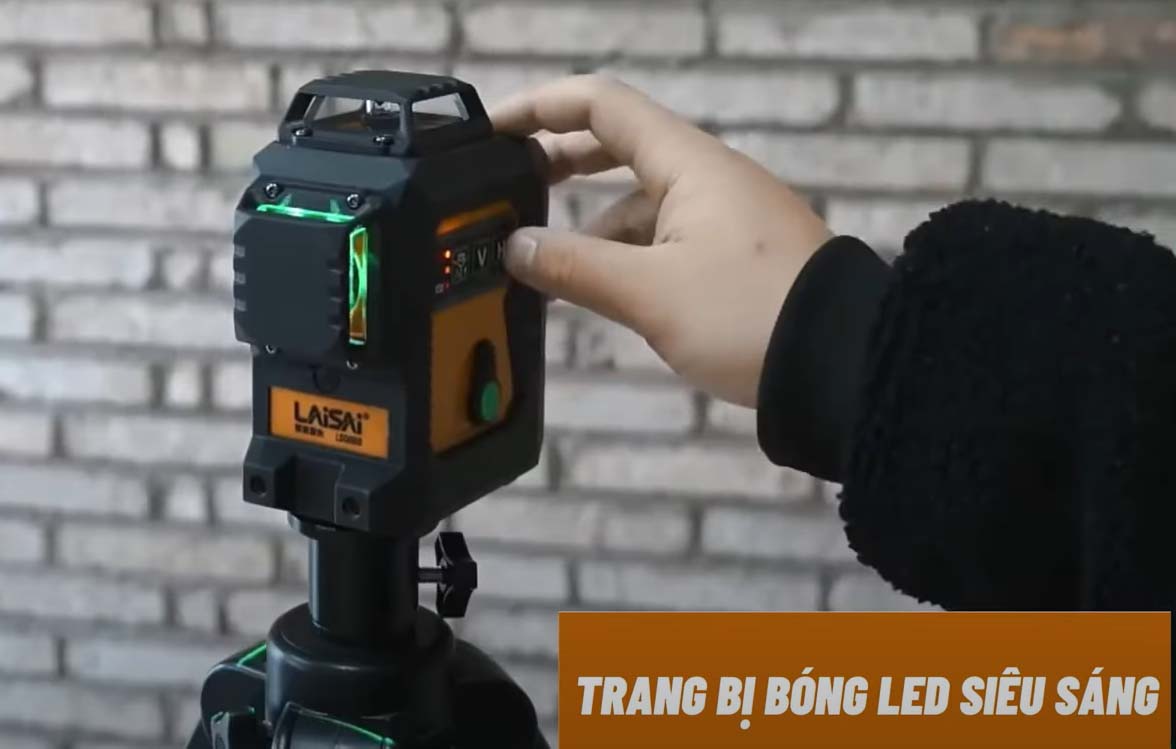 Hướng dẫn cách sử dụng máy cân bằng laser 12 tia
