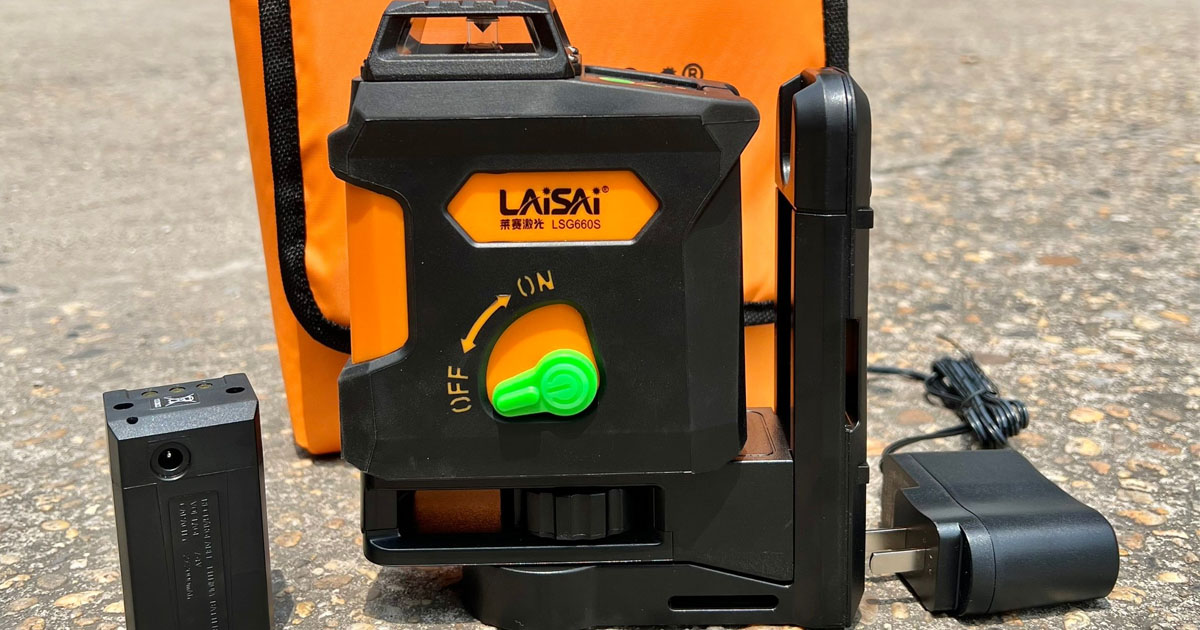 Máy cân bằng laser 5 tia Laisai LSG660S