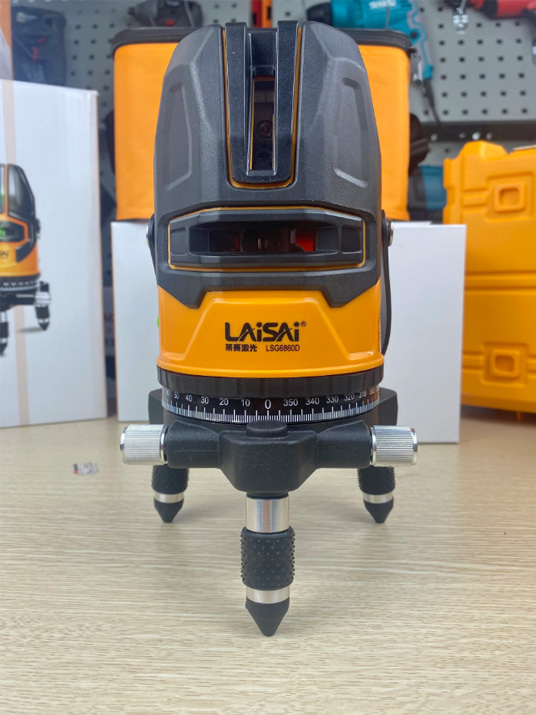 Máy cân bằng laser Laisai 5 tia xanh 6860D