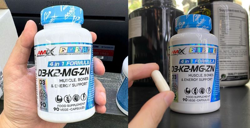 Chào đón sự ra mắt của Amix D3-K2-Mg-Zn